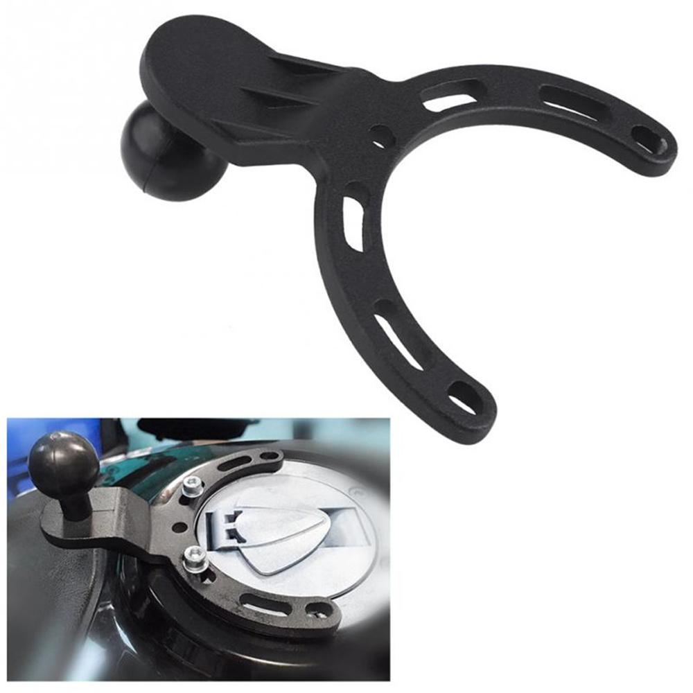 Motorcycle Tank Cap Ball Head GPS Phone MP3 Bracket Come with Bolts and Washers