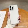 Applicable to Apple 15 large hole feather yarn mobile phone case iphone14 water ripple imd glacier material painted protective case