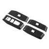 Car Accessories For Toyota Land Cruiser LC250 Carbon Fibre Texture Window Rises Cover Glass Switch Auto Parts Trim Stickers 2024