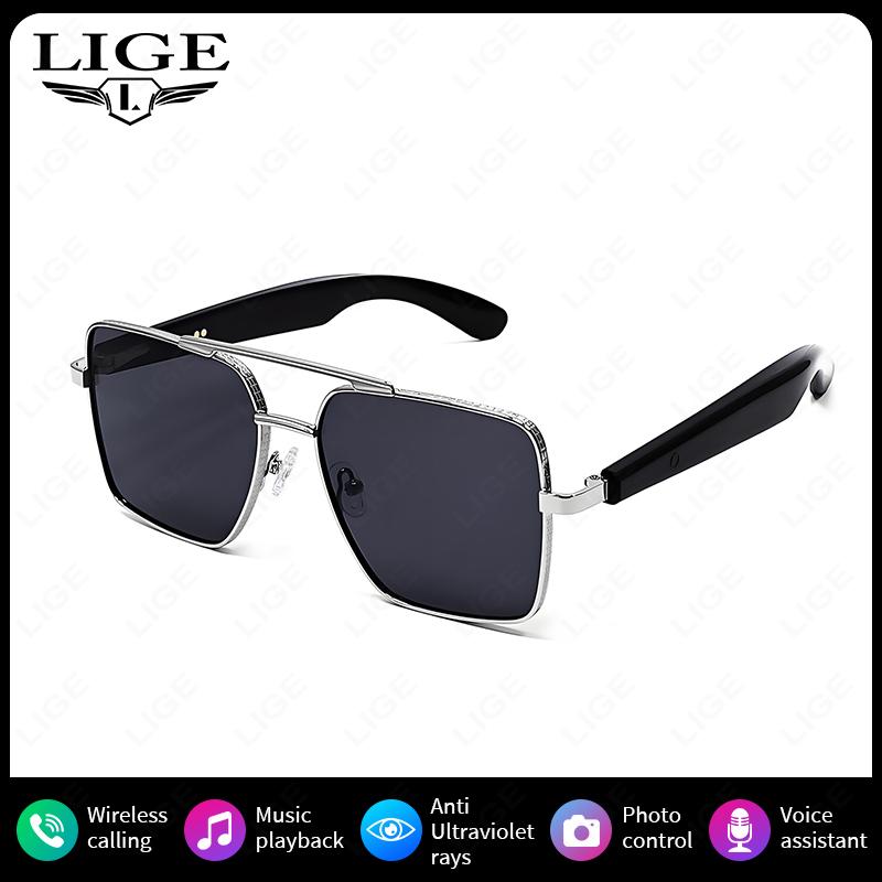 Smart Sunglasses Bluetooth Headphones Outdoor Sport Earphone AI Voice Calling Music Glasses Ultraviolet-Proof Eyeglasses