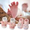 Baumwollstricksocken für Babys mit Zeichentrickfiguren Unisex Babysocken Cartoon-Themenstricksocken für Jungen Mädchen
