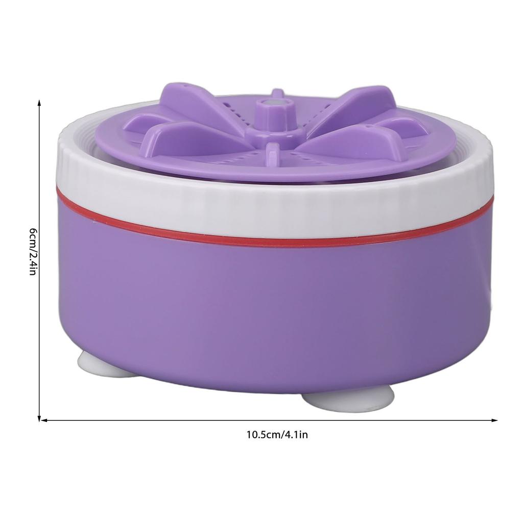 Mini Turbo Waschmaschine Zeitgesteuert Einstellbar Multifunktion USB Betrieben Tragbare Mini Turbo Waschmaschine für Kleine Kleidung Geschirrspülen