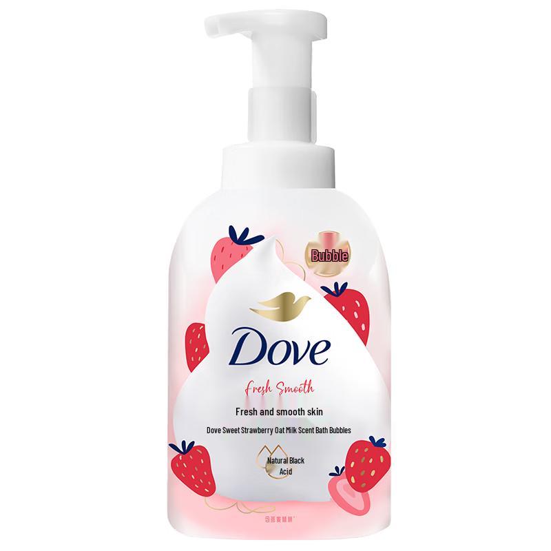 Dove Strawberry Oat Milk Shower Foam