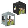 Outdoor Kids Playhouse Cover with Zippers Window Waterproof UV-Resistant Simple Installation Playhouse Protector Cover