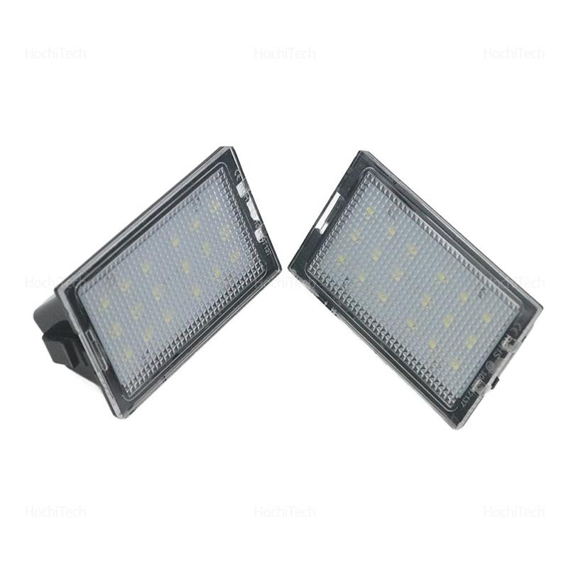 2pcs LED License Plate Light Canbus Number Lamp No Error for Land Rover Discovery Series 3 4 Freelander 2 LR2 Range Rover Sport