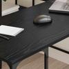 L Shaped Desk Black Oak Effect 139 x 139 x 75 cm