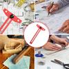 Woodworking Ruler Precision Adjustable Sliding T-angle Square T-Angle Square For Construction Drafting Painting Sewing Hardware