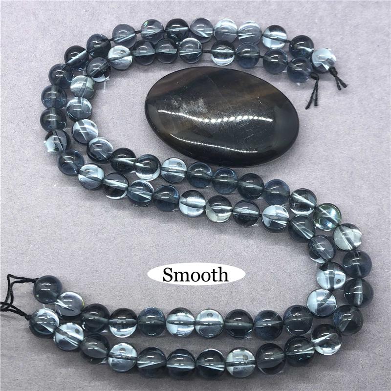 

Натуральные черные хрустальные блестящие бусины круглые бусины для изготовления ювелирных изделий 6mm-30pcs