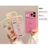 3D Tomato Button Case for iPhone 16, Suitable for 15 Pro Max, Apple Phone Case, 14 Silicone, 13 Soft Case, 17