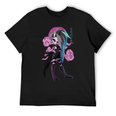 Loona Metal T-Shirt Blanks Anime Tshirt Quick Drying Boys Animal Print Clothing for Men