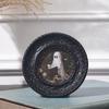 Retro Picture Frame Embossed Photo Resin Black Handcrafted Tabletop Display Halloween Decor