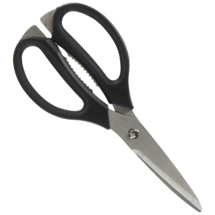 Endo Shji TKG Kitchen Scissors, Stainless Steel, Black, BHS2905