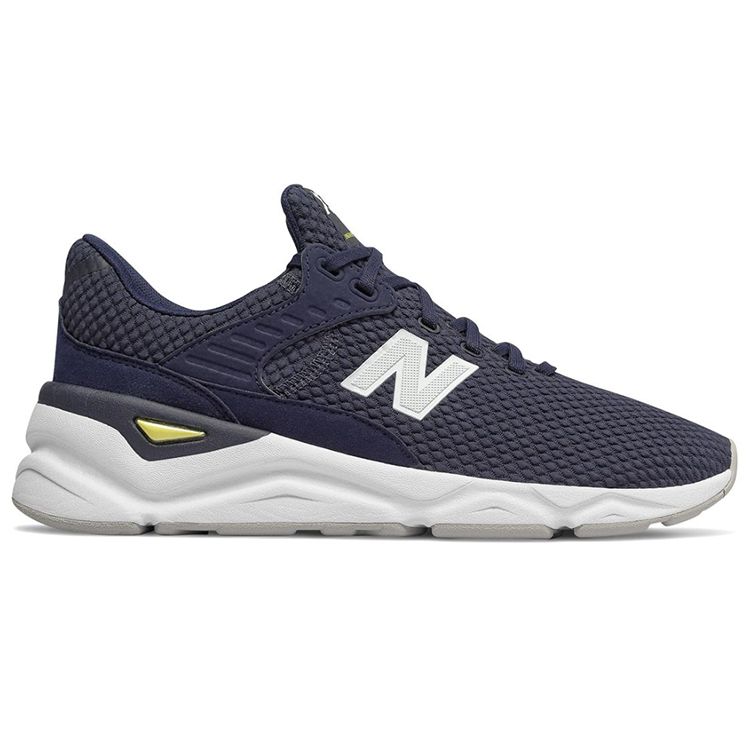 New Balance X-90 Navy Yellow Men Sneakers Blue MSX90NV