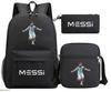 Lionel Messi · Peripheral Printed School Bag Three-Piece Pencil Case Shoulder Bag Backpack