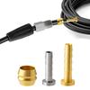 Hydraulické kotoučové brzdové lanko BH59 BH90 Brzdové hadice na kolo Olivová sada pro horská kola 5mm brzdové hadice Příslušenství pro jízdní kola