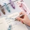 Simple Smoky Morandi Mini Transparent Correction Tape - 6m Portable Student Stationery