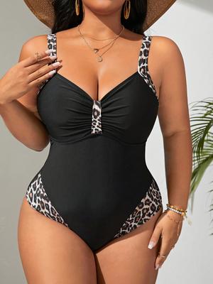 Dámské plavky větší velikosti 2025 Sexy Bikini Dámské Plavky Jednodílné plavky Tankini Velké plážové oblečení Plavky Monokiny