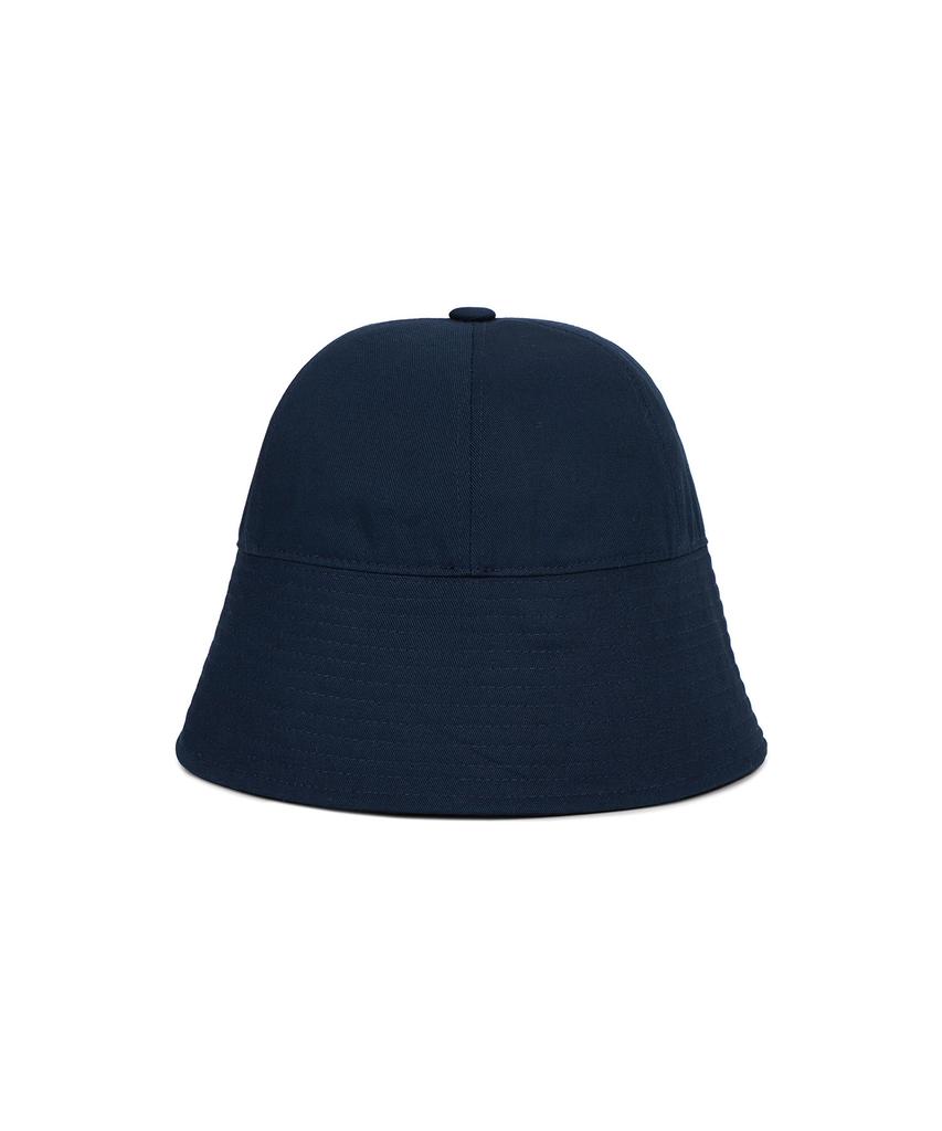 Bajal Va Curved Studded Round Drop Bucket Hat Navy