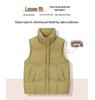 Women's Short 2024 Autumn/Winter Lightweight White Duck Down Vest - Sleeveless Top