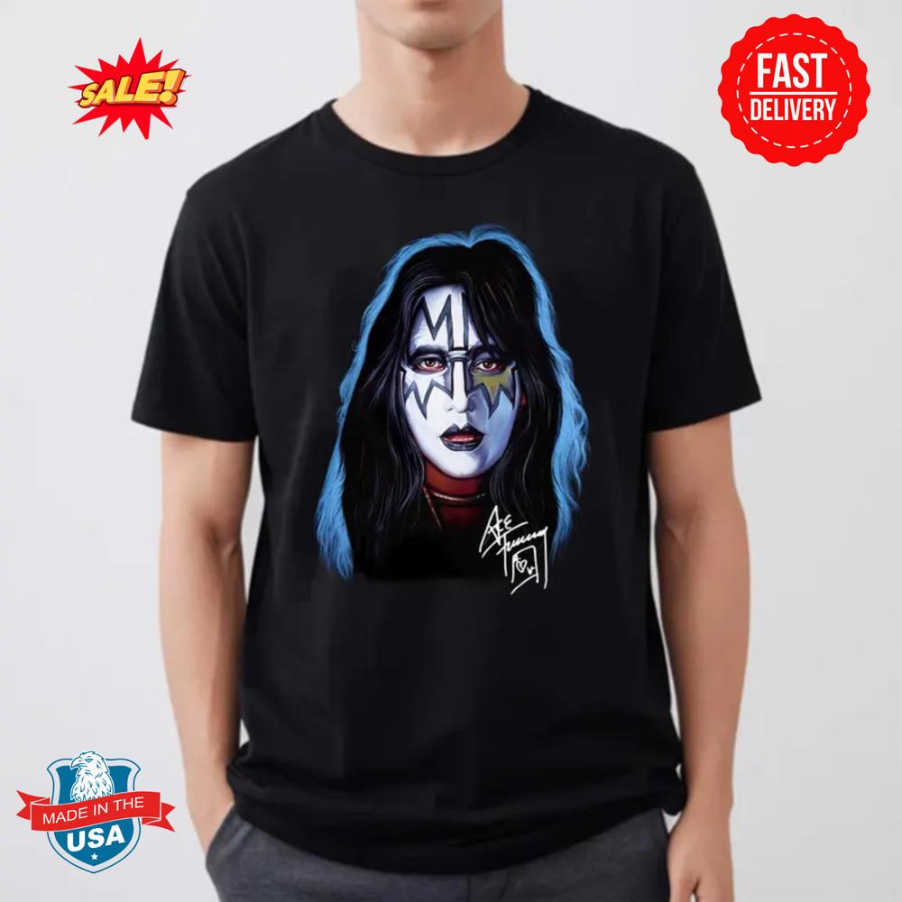 Ace Frehley Vintage T-Shirt: Unisex Cotton Tee S-5XL 4XL