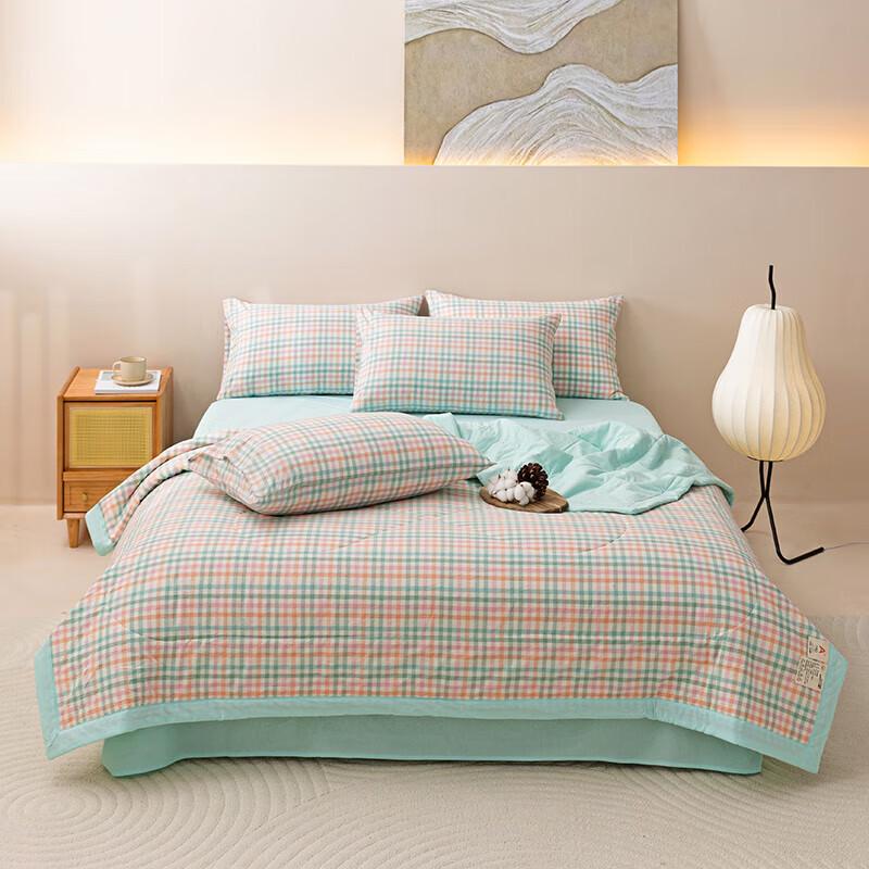 

All-Cotton Washed Cotton Summer Quilt