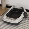 Cat Litter Box Semi-closed Open Splash-proof Cat Excrement Basin Cat Toilet Large Thickened Cat Kitten Potty