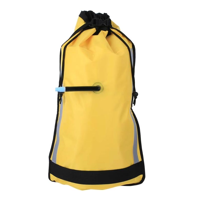 Canoes Inflatable Boats Paddle Float for Kayak Safety Device, Kayak Paddles Float Safety Bag with Quick Releases Buckle