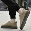Fashion Men Genuine Leather Soft Soled Walking Shoes Spring Breathable Outdoor Sneakers Luxury Brand Formal Designer Shoes Jogging Shoes