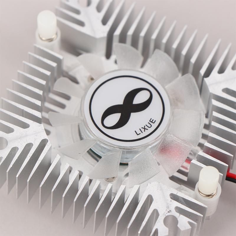 1Pc 55Mm 12V Pc Computer Laptop Cpu Vga Video Card Cooler Cooling Fan Heatsink Ball Graphics Card Fan Accessories
