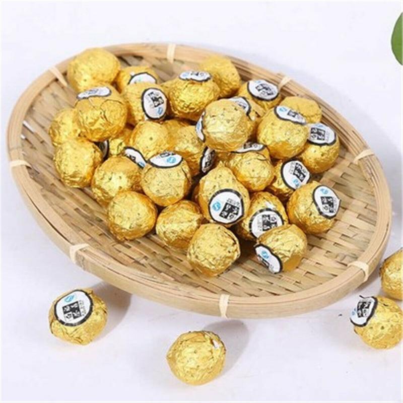 Organic Ball-shaped Aged Shou Mei Longevity Eyebrow Handmade White Tea