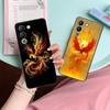 Luxury Phoenix Mobile Cell Phone Case for VIVO V60 V50 V40 V30 V29 V27 V25 V23 Pro Lite 5G Colorful Printing Cover Cover Luxury