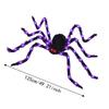 Furry Texture Halloween Light Up Spider Decoration Giant Spider Prop  Indoor Outdoor Decor