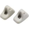 1HS09BD1AA Sun Visor Hook Clip 2Pcs Compatible with Dodge Ram 1500 2500 3500 4500 5500 2009-2021, Sun Visor Hook Clip, Support, Bracket, Gray