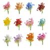 Artificial Flowers UV Resistant Fake Wildflowers with Stem for Indoor Outdoor Porch Patio