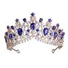 Bridal Alloy Elegant Rhinestone Crown For Wedding Party