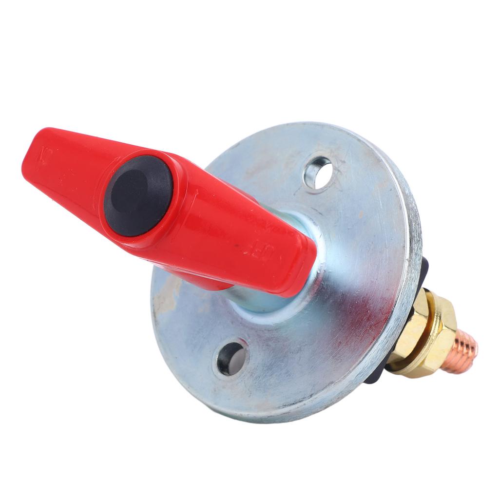 Battery Isolator Switch Kit DC 12V 60V 300A M10 Stud Battery Switch Disconnect Isolator Kit for Marine RV Terrain