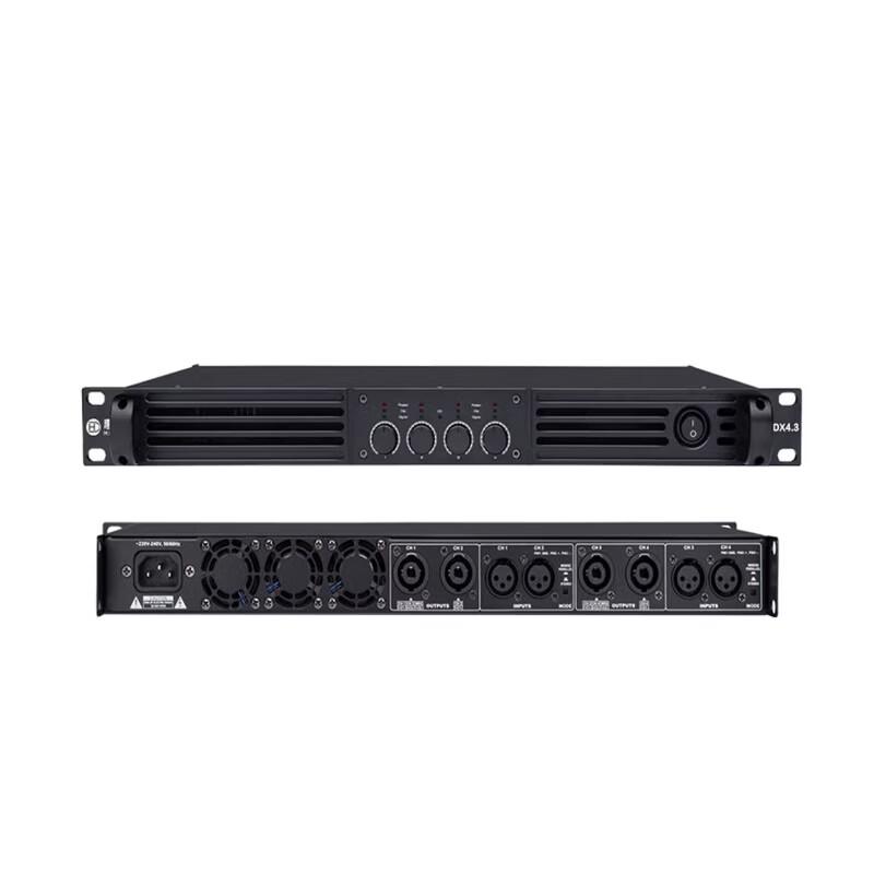 HuiDu DX4.3 Professional 4-Channel Digital Power Amplifier (CN Version)