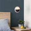 Modern Round Led Wall Lamp Bedside Nordic Creative Pull Switch Hotel Living Room Study Wall Light Home Decor Lighting