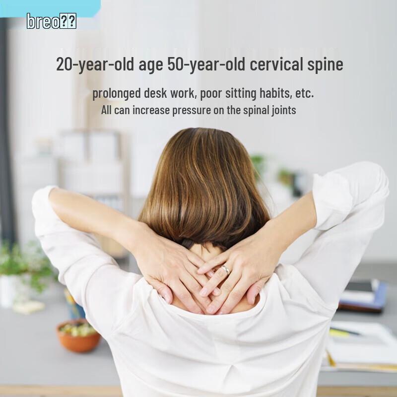 Breo Pulse Neck Massager with Hot Compress