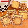 Simulated Food and Toy Office School Supplies Sticky Notes for Students Creative Message Tearable Special Shaped Biscuits Gift