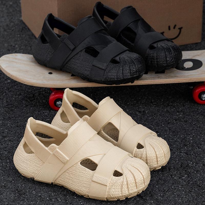 Women's Shoes, Thick-soled, Large-sized Flip-flops, Anti-slip Sports Beach Sandals