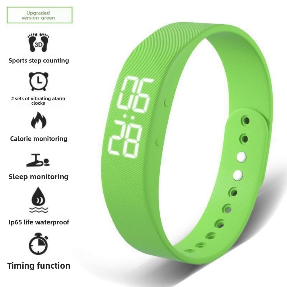 Waterproof Fitness Tracker with Calorie Counter Vibrating Alarm Bracelet for Students
