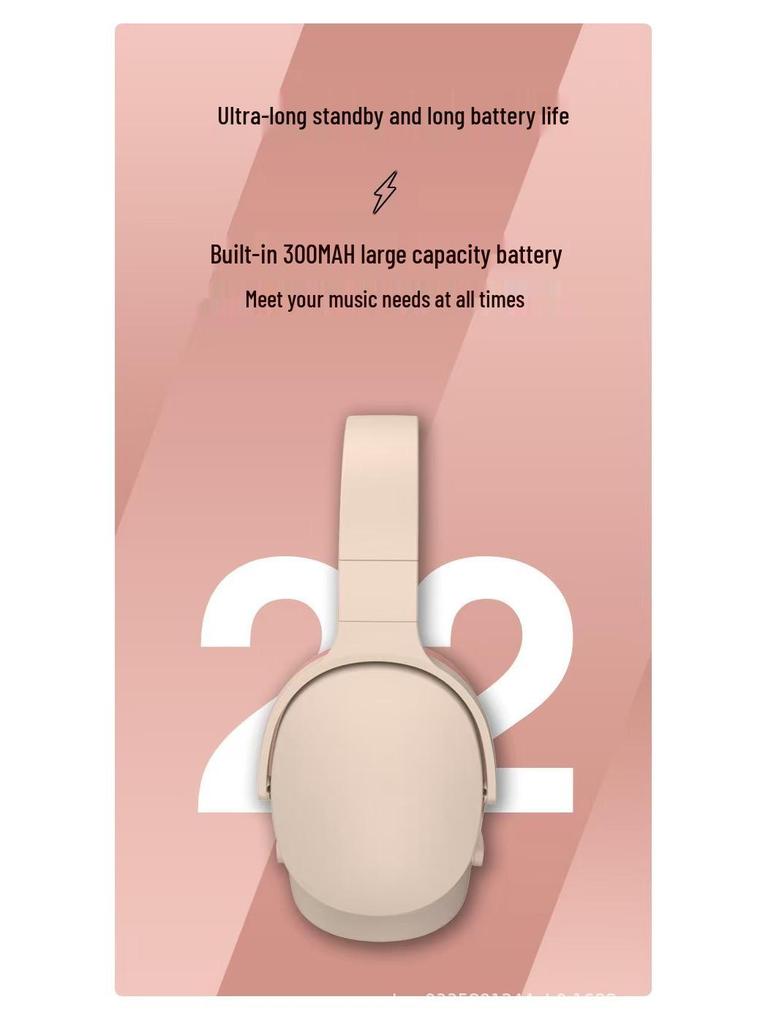 Cross-border P-2961 Foldable Wireless Bluetooth 5.3 Over-Ear Headphones with Ultra-long Battery Life