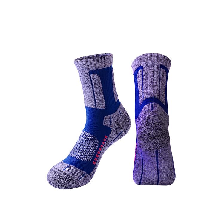 Sell Well New Type Heated Ski Socks Merino Wool Colorful Ski Non Skid Skinners Socks