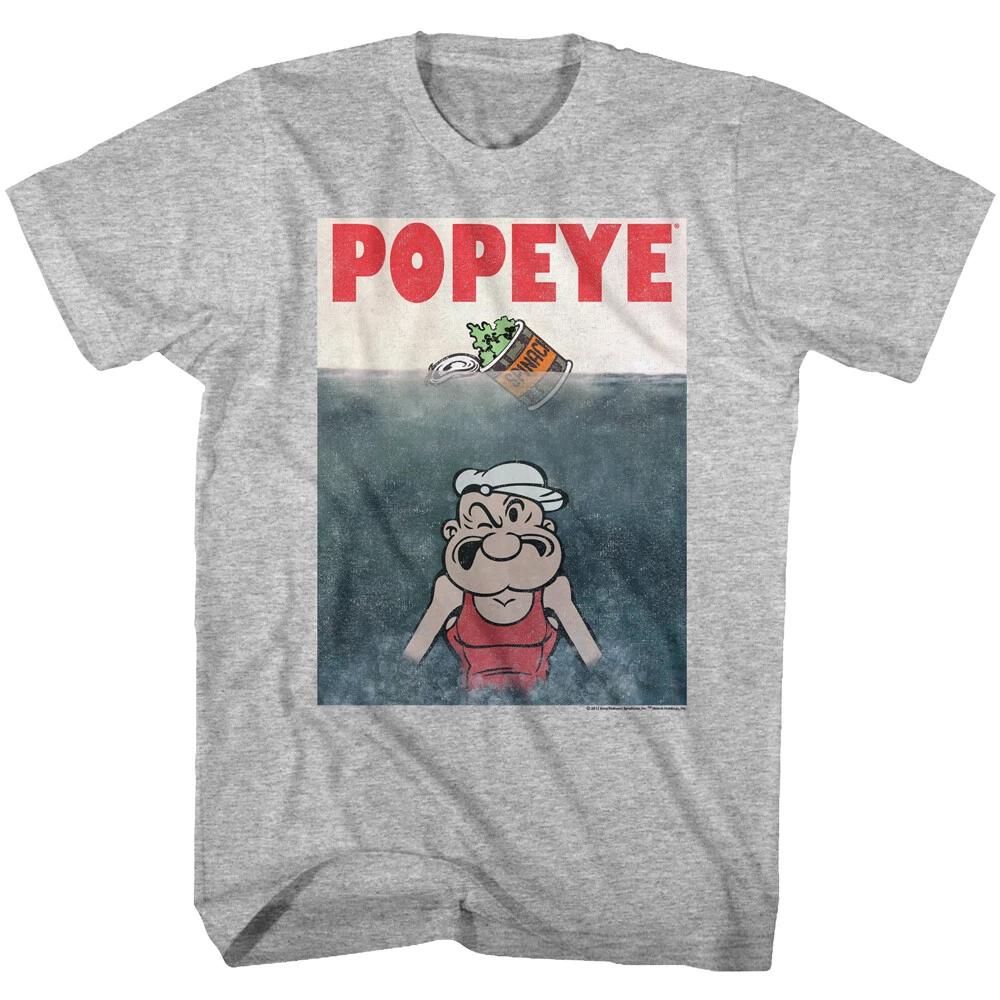 Popeye The Sailor Man Classic Cartoon Beware Of Popeye Men s T Shirt L