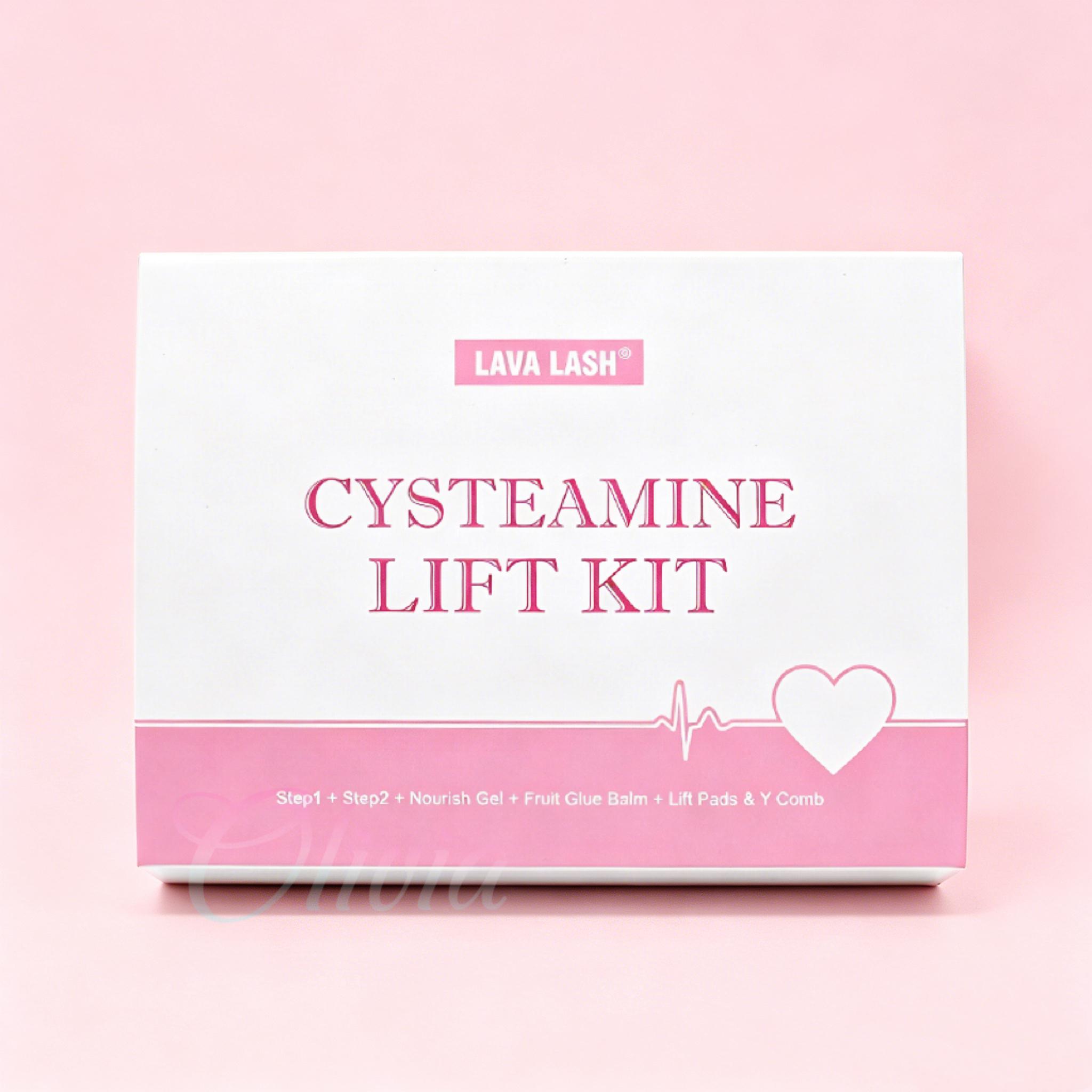 lavalash Lash Lift Cysteamine Lifting Kit With eyelash extension