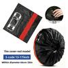 Car Spare Tire Cover All-inclusive Tire Cover Waterproof and Dustproof Spare Tire Cover Snow Tire Cover Protective Storage Bag