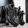 Fashion Men's Sports Casual Shoes 2025 New Thick Soled Height Increasing Fashion Trend Versatile Mesh Breathable Comfortable Sneakers