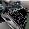 Leather Galaxy S24 Ultra Electroplating S23 Ultra Phone Case for Samsung Galaxy S24 S23 Ultra Protective Shockproof Cover
