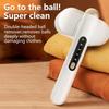 Efficient Double Head Fabric Shaver Powerful Motor Delinter USB Rechargeable Pilling Remover for Various Garments